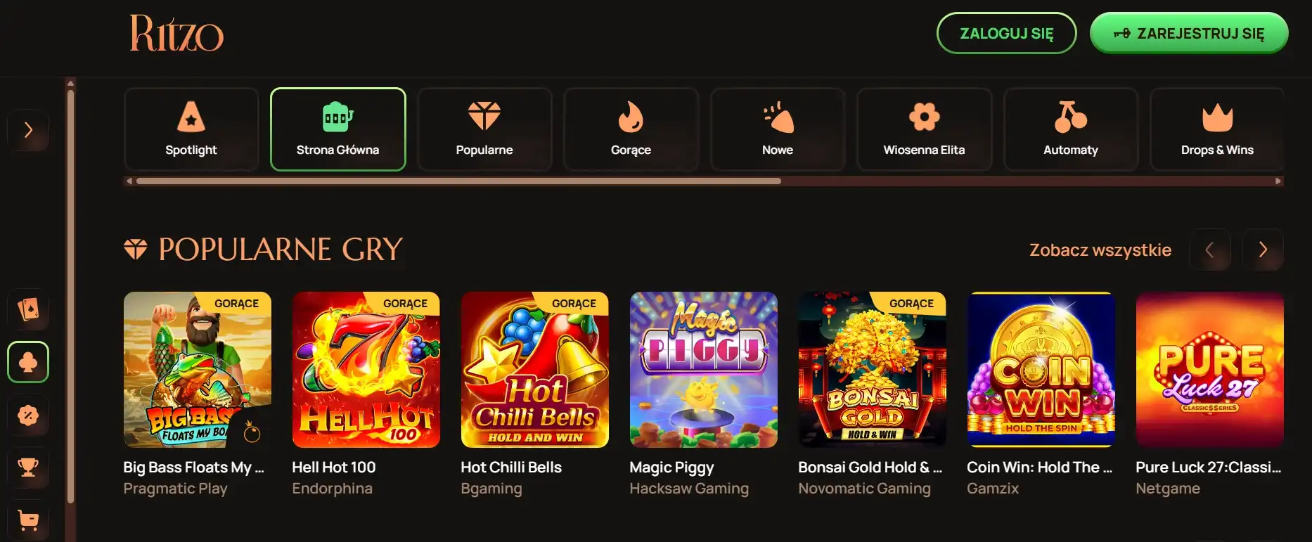 Ritzo Casino casino online